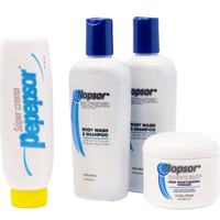 Nopsor treatment with two shampoos for Psoriasis